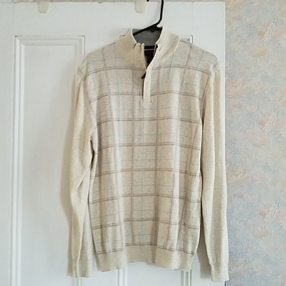 Tasso Elba 1/4 Zip Sweater - M